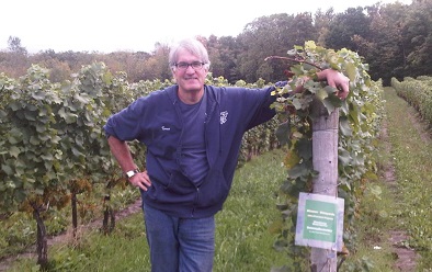 Thomas Bachelder in Canadian Vineyard